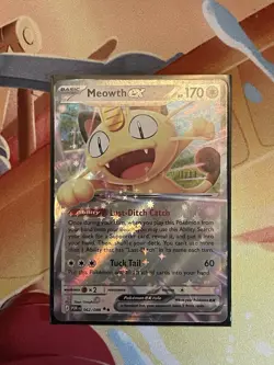 Meowth ex 062/088 Perfect Order Pokemon Pokemon TCG POR Mega Evolution ME03 - Image 1