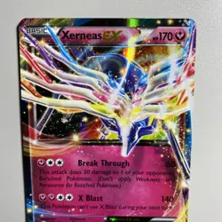 Xerneas Ex - Xy Black Star Promo Holo - XY07 2014 Pokemon Tcg - Image 4
