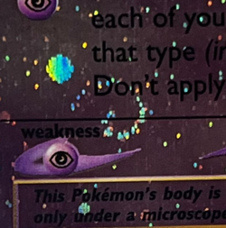 POKEMON SOUTHERN ISLANDS 2001 MEW 1/18 PROMO REVERSE HOLO DOUBLE SWIRL SEE VIDEO - Image 5