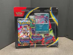 Pokemon TCG Mega Evolution Phantasmal Flames 3 Pack Blister Sneasel Promo NEW 🔥 - Image 2