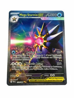 Pokemon Mega Starmie EX 118/088 SIR - Perfect Order - NM Pack Fresh!! - Image 1