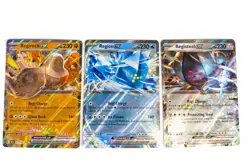 Regirock ex + Regice ex + Registeel ex Full Art Lot Pokemon TCG NM/M Holo Rare - Image 1