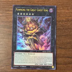 🔥Pumpking the Great Ghost King #MZMU-EN005 YuGiOh 1st Edition Ultra Rare🔥 - Image 2
