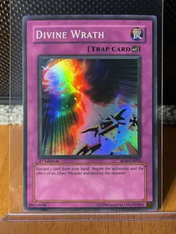 Yugioh TCG Divine Wrath RDS-EN050 Super Rare 1st Edition - NM - Image 1
