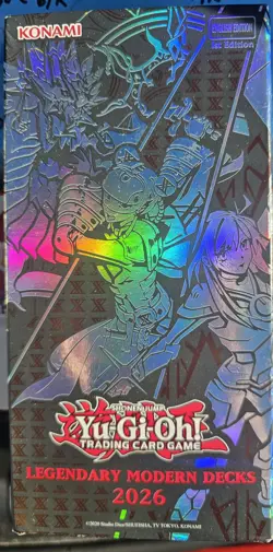 Konami Yu-Gi-Oh! Legendary Modern Decks 2026 1st Edition Box English - Image 1