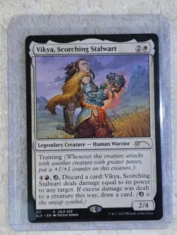 MTG Vikya, Scorching Stalwart - SLX Cards #11 Magic Gathering Card Rare NM - Image 5