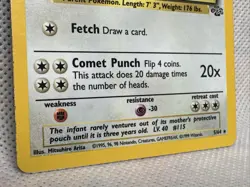 Kangaskhan 5/64 LP Played Jungle Set 1999 Pokemon Card Holo Rare Holofoil - Image 4