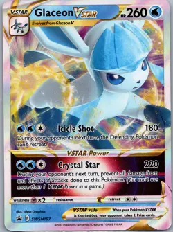 SWSH: Sword & Shield Promo Cards #SWSH197 Glaceon VSTAR - Image 1
