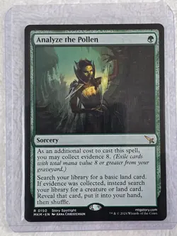 MTG Analyze the Pollen #150 Murders at Karlov Manor Magic Card Rare NM - Image 4