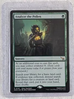 MTG Analyze the Pollen #150 Murders at Karlov Manor Magic Card Rare NM - Image 5