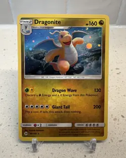 Dragonite 96/149 Sun & Moon 2017 COSMOS HOLO RARE Pokemon TCG Card - NM - Image 1