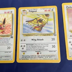 Pokemon halo trading cards X 5 pidgeot Eevee Clefairy Chansey Erika’s +Vileplume - Image 5