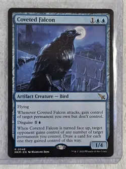 MTG Coveted Falcon #48 Murders at Karlov Manor Magic Card Rare NM - Image 4