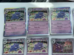 8x Lot Gengar / Haunter 094/165 Holo Rare Pokemon Card 151 093/165 - Image 3