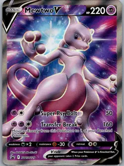 SWSH: Sword & Shield Promo Cards #SWSH229 Mewtwo V - Image 1