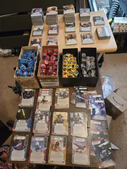 Star Wars Destiny Card Game Collection- Hundreds of Cards and Dice From all Sets - Image 1