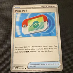 Poke Pad 81/88 Common Card - Pokemon Perfect Order Near Mint - Image 1