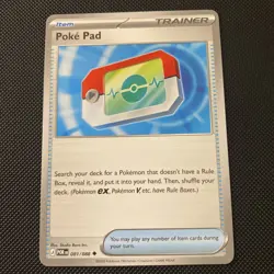 Poke Pad 81/88 Common Card - Pokemon Perfect Order Near Mint - Image 2