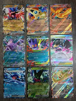 Pokemon Ex/Mega Lot - 9 Cards - Includes MEGA GENGAR - Image 1