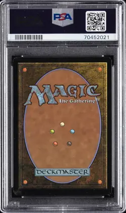 2002 MTG ONSLAUGHT FOIL #289 SYMBIOTIC WURM PSA 8 - Image 2