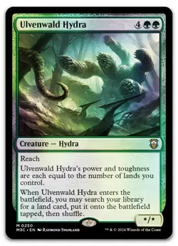 Ulvenwald Hydra (Ripple Foil) #250 (NM) Modern Horizons 3 M3C Magic MTG - Image 1