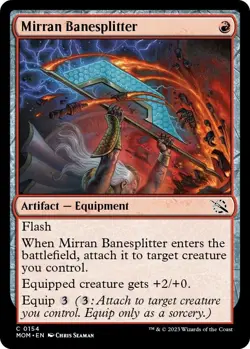Mirran Banesplitter 0154 - REGULAR - NM - March of the Machine MTG - Image 1