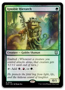 Ignoble Hierarch (Ripple Foil) #234 (NM) Modern Horizons 3 M3C Magic MTG - Image 1