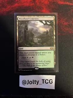 Woodland Cemetery Commander: Tarkir: Dragonstorm Regular - Image 1