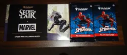 Magic the Gathering Spider-Man Secret Lair Villainous Plot + 2 Booster Packs - Image 1