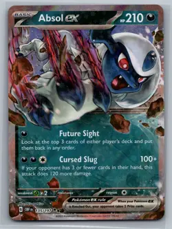 Absol ex SV03: Obsidian Flames #135/197 Holo Pokemon Card - Image 1