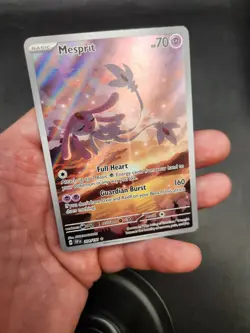 Mesprit Illustration Rare 204/191 Pokemon Surging Sparks NM - Image 3