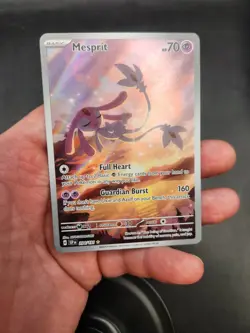 Mesprit Illustration Rare 204/191 Pokemon Surging Sparks NM - Image 4