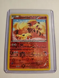 Growlithe RC4/RC25 Legendary Treasures: Radiant Collection Holo Pokemon - - Image 1