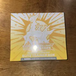 Pokemon Sword & Shield Brilliant Stars Pokemon Center Elite Trainer Box Sealed - Image 1