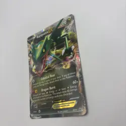 Pokemon TCG Rayquaza-Ex Black White BW47 Holo Promo - Black Star Promo - LP - Image 2