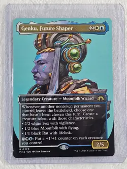 MTG Genku, Future Shaper (Borderless) - Modern Horizons 3 #373 Rare NM - Image 4