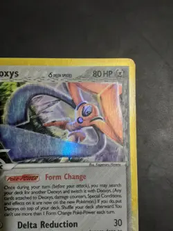 Pokemon TCG - Deoxys (Delta Species) Holo Rare 4/110 EX Holon Phantoms - MP - Image 3