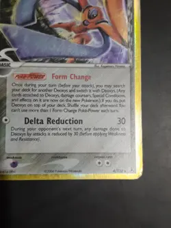 Pokemon TCG - Deoxys (Delta Species) Holo Rare 4/110 EX Holon Phantoms - MP - Image 5