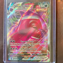 Pokemon Gengar VMAX Single Strike Ultra Rare Full Art Holo 157/264 Fusion Strike - Image 1