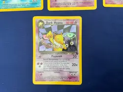Pokemon halo trading cards X 5 Dark Hypno Lapras megneton,wobbuffet and Me.mime - Image 4
