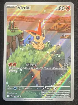 Victini 208 Holo Promo Scarlet & Violet Promo Holo Near Mint - Image 1