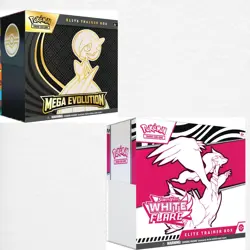 Pokemon TCG: Mega Evolution ELITE TRAINER BOX Bundle Gardevoir & White Flare Ebt - Image 1