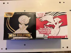 Pokemon TCG: Mega Evolution ELITE TRAINER BOX Bundle Gardevoir & White Flare Ebt - Image 2