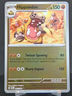 Pokemon Hippowdon #040/088 English POR Perfect Order Reverse Holo - Image 1