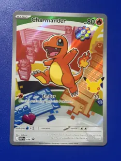 Pokemon TCG Charmander 38 First Partner Collection Black Star Promo - Image 1