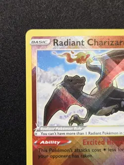 Radiant Charizard 020/159 Radiant Rare Holo (2023) Crown Zenith Pokemon TCG - Image 3