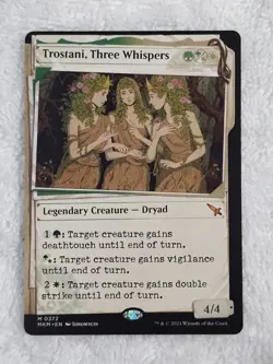 MTG Trostani, Three Whispers (Showcase) #372 Murders at Karlov Manor Mythic NM - Image 1
