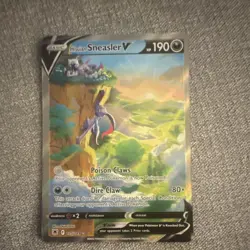 Pokemon Hisuian Sneasler V Full Art Ultra Rare Holo Astral Radiance 175/189 - Image 1