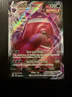 Pokemon Gengar VMAX Swsh08: Fusion Strike Ultra Rare Holo 320HP 157/264 Eng - Image 1