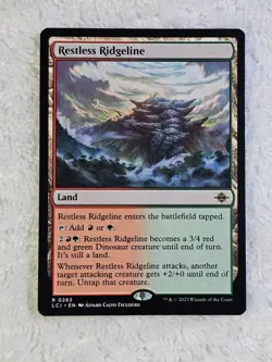 MTG Restless Ridgeline #283 The Lost Caverns of Ixalan Magic Card Rare NM - Image 2